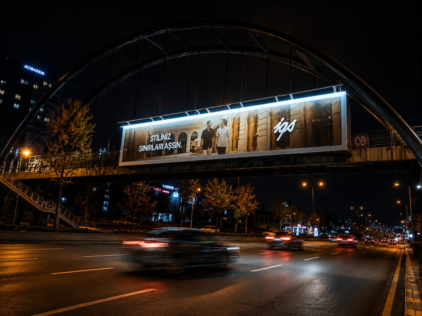 İGS Gece Köprü Uygulaması